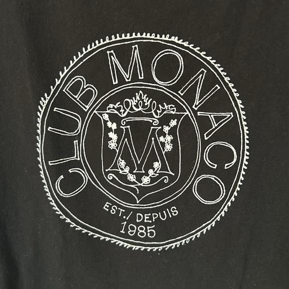 Club Monaco Heritage Crest Women’s Tee - Picture 2 of 5
